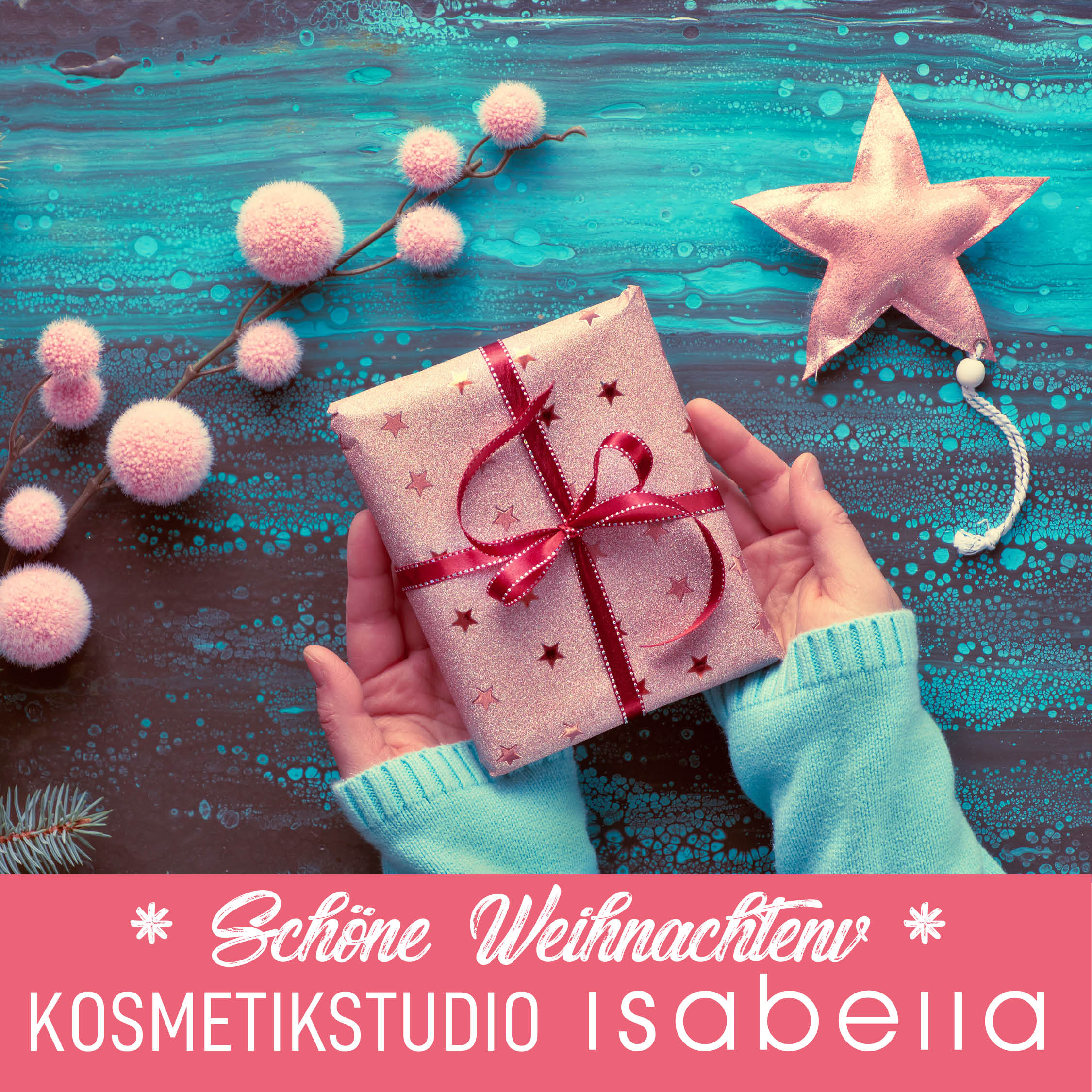 Schöne Festtage und einen guten Rutsch Kosmetikstudio Isabella